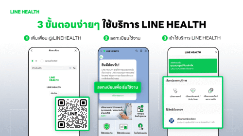 ลองเลย! LINE HEALTH ลงทะเบียนแค่ 3 ขั้นตอนก็มีหมอดูแลใกล้ตัวตลอดเวลาเบิกค่ารักษาออนไลน์ ได้ทั้งประกันและสิทธิบัตรทอง